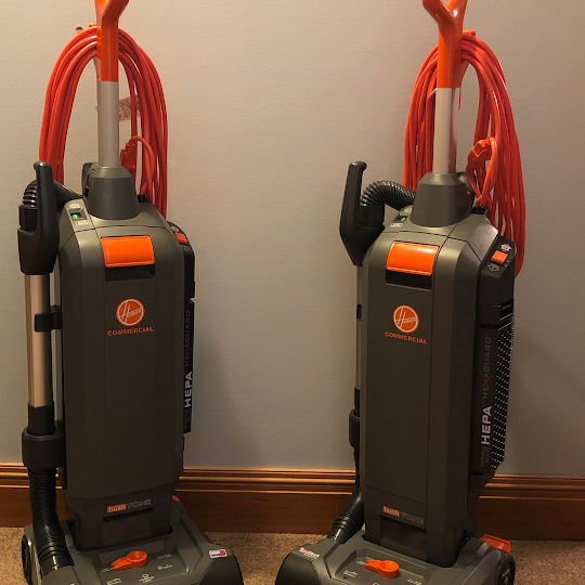 Photo of two vacuums